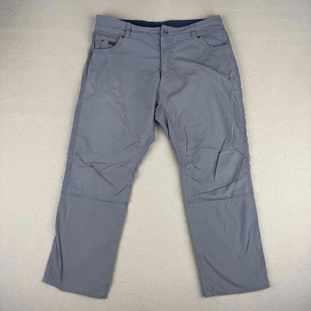 Kuhl Radikl Pants Mens 36x26 Gorpcore Outdoor Hiking Performance Camping Beige - Picture 3 of 13